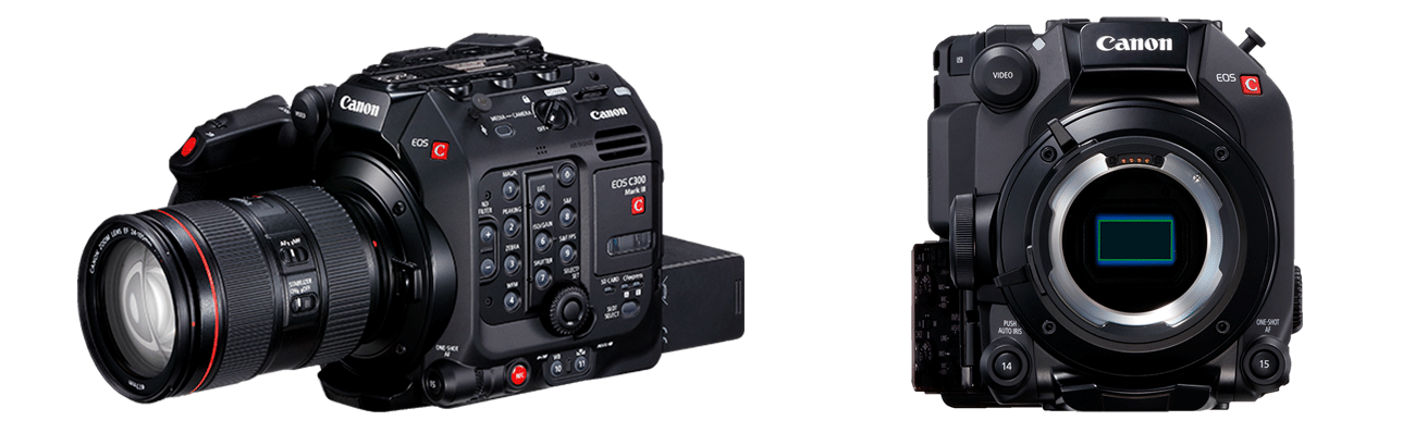 La nouvelle caméra de cinéma EOS C300 Mark III est un appareil à tout faire modulaire super 35 mm